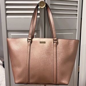 Kate Spade Rose Gold Tote